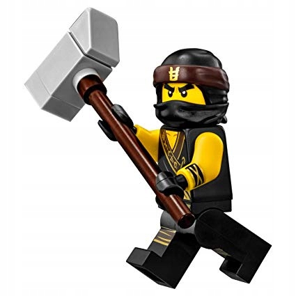 

Lego Ninjago @@@ Cole + Broń @@@ figurka z 70618