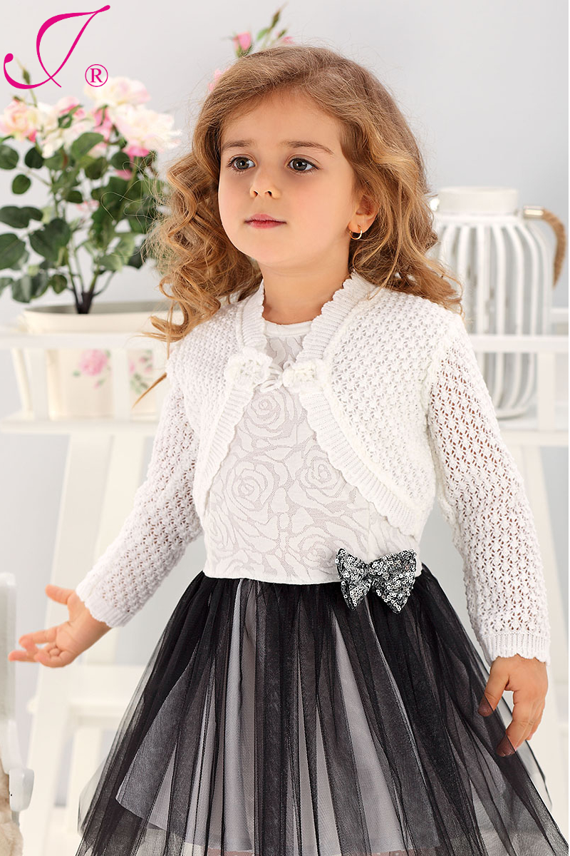 Jomar 622 białe bolerko ażurkowe 146 A Rodzaj sweterek