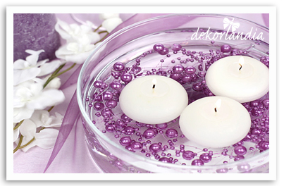 Świeca świece pływające dyski Ślub Chrzest KOLORY EAN (GTIN) 5901157441348