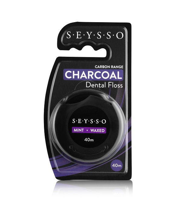 SEYSSO FLOSS 40 м ничего в зубов зубная УГОЛЬ