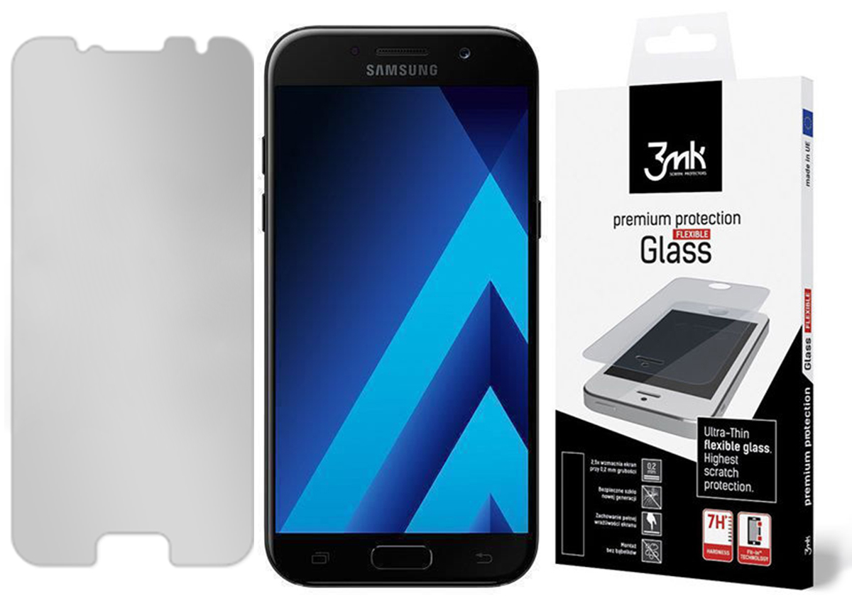 

3MK Flexible Glass Szkło Hybryda Do Galaxy A5 2017