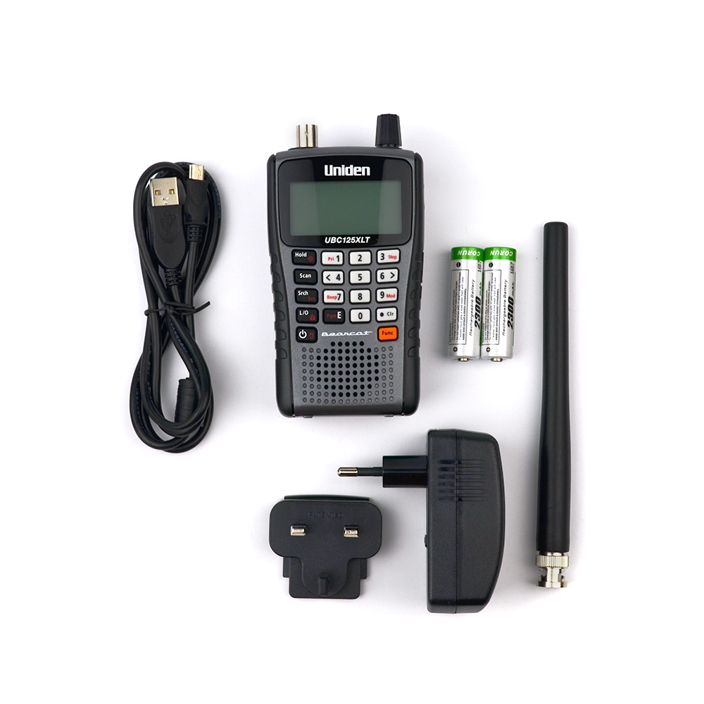 Сканер частот система Uniden UBC125XLT EAN 4954355102819