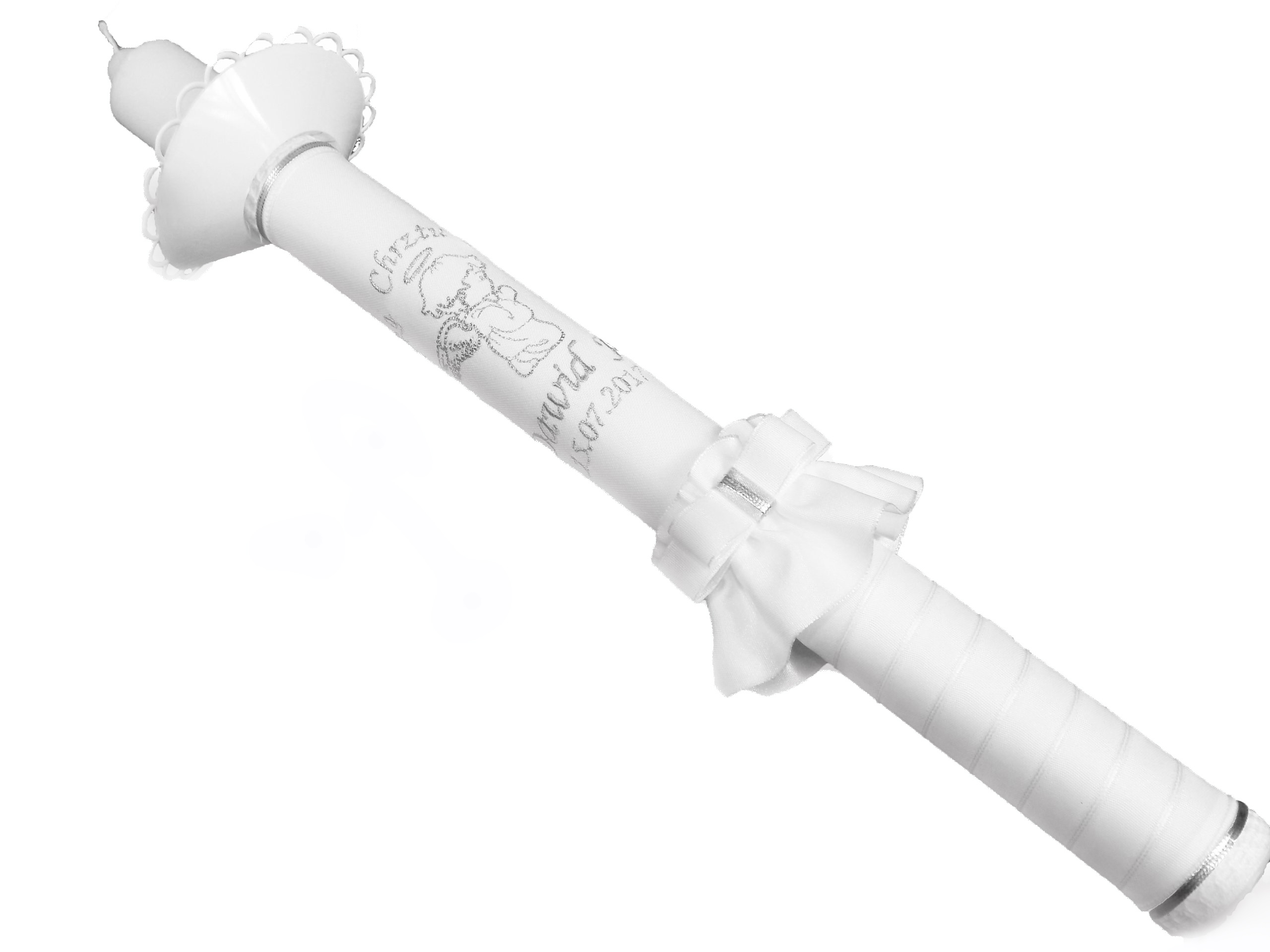 СВЕЧА ДЛЯ КРЕЩЕНИЯ ВЫШИВКА ИМЕННОЙ МОЙ СТИЛЬ