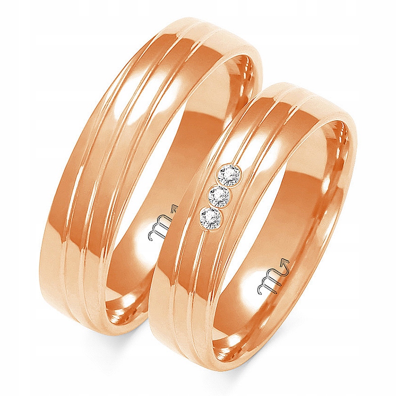 Zlaté Prsteny 14K 5 mm Brylant id A-154 Elegantní