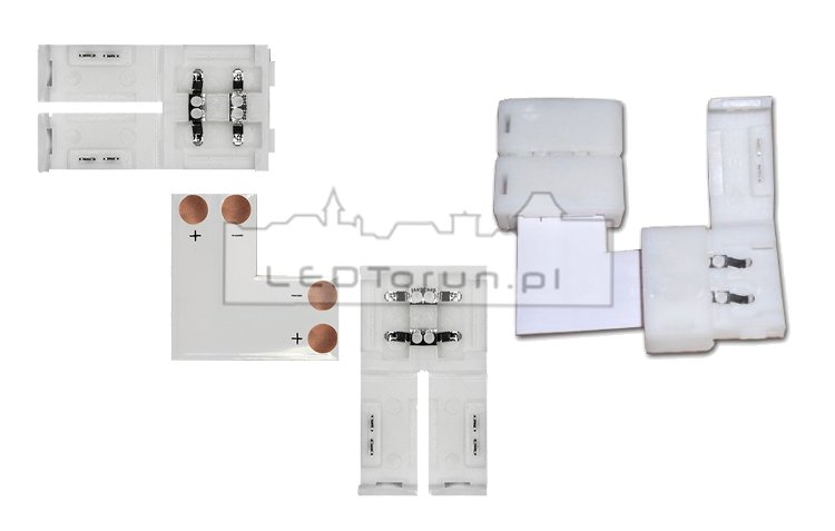 5X ZŁĄCZKA krzyżowa + X taśma LED SMD 5050 5630 10 Typ złączka