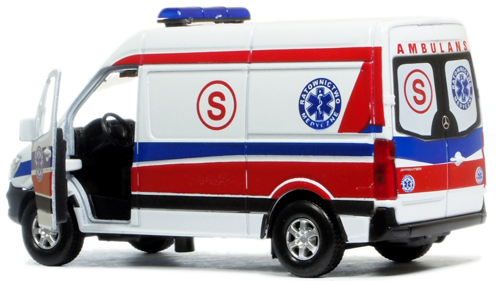 AMBULANS MERCEDES SPRINTER VAN KARETKA POGOTOWIE Model MERCEDES SPRINTER VAN KARETKA POGOTOWIE