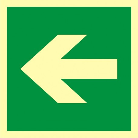 

Kierunek drogi ewakuacyjnej 10x10 Pcv