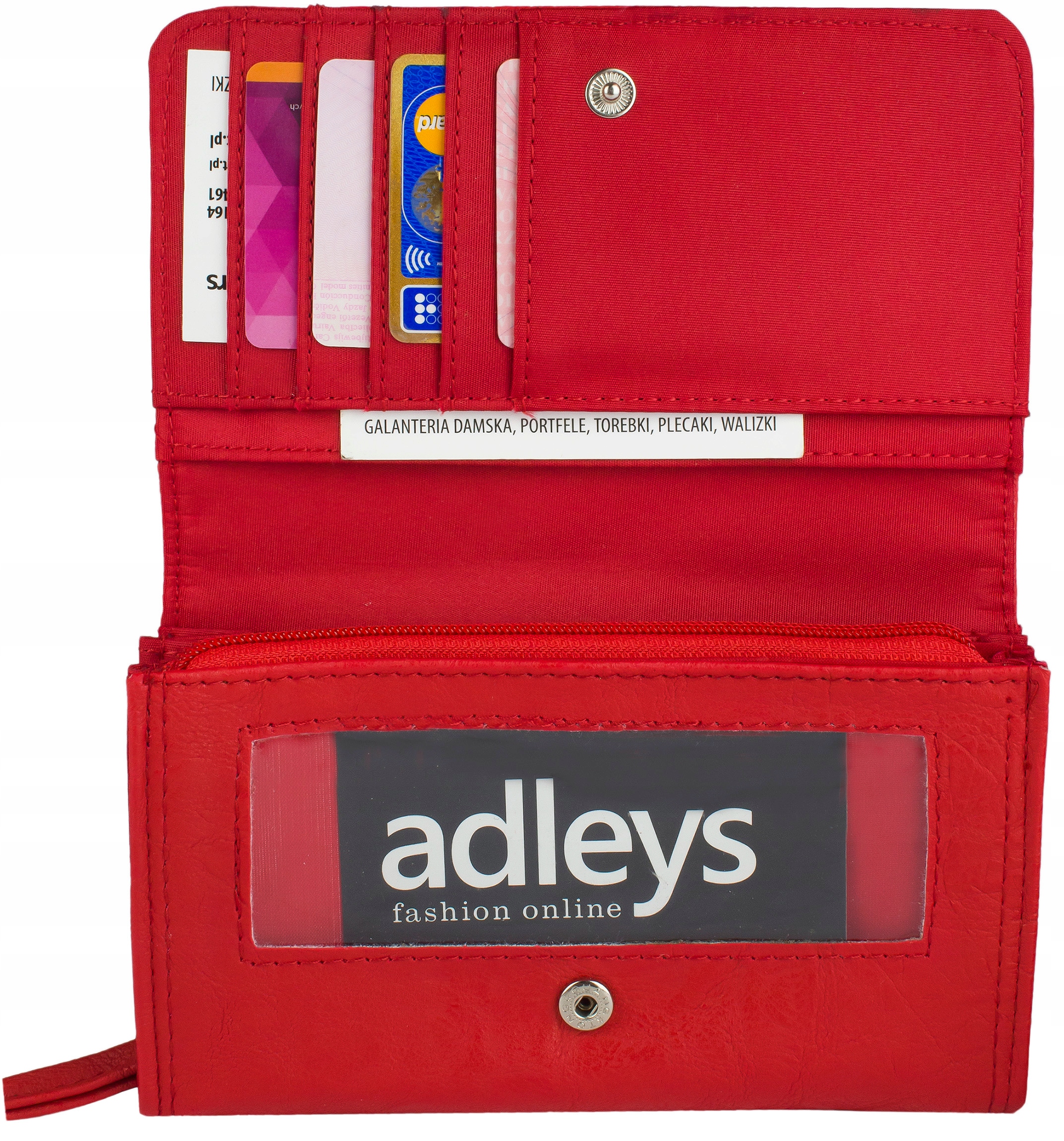 PORTFEL DAMSKI Portmonetka KOPERTÓWKA BRĄZOWY PS42 Rodzaj portfel