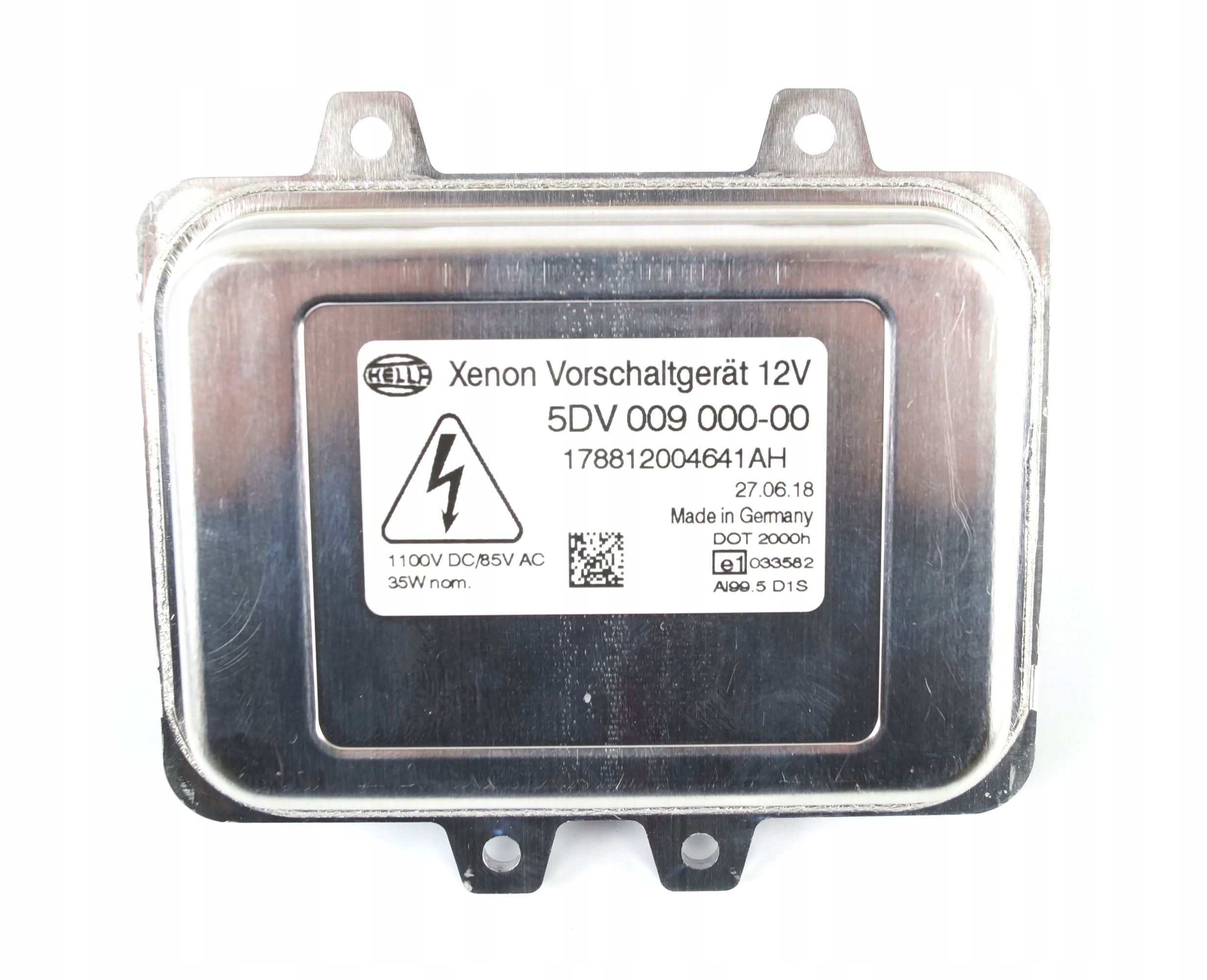 Przetwornica xenon ksenon oryginał HELLA Typ samochodu Autobusy Samochody dostawcze Samochody osobowe