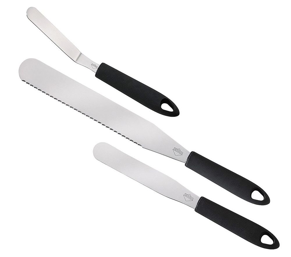 Sada 3 špachtlí Kuchenprofi Patissier s lopatkami