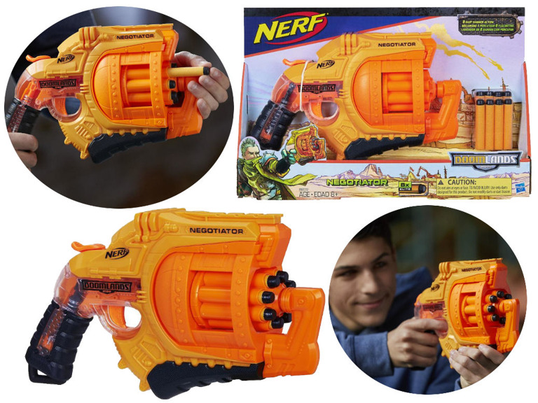 NERF DOOMLANDS NEGOTIATOR WYRZUTNIA B8572 Rodzaj pistolety