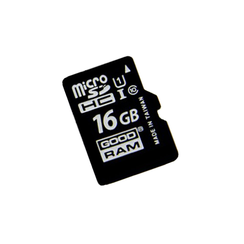 KARTA PAMIĘCI 16GB MICRO SD GOODRAM CLASS 10 UHS-I + ADAPTER Pojemność karty 16 GB