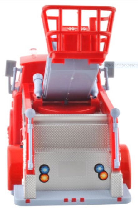 samochód BĄBELKOWA STRAŻ POŻARNA bańki mydlane Model Pumper