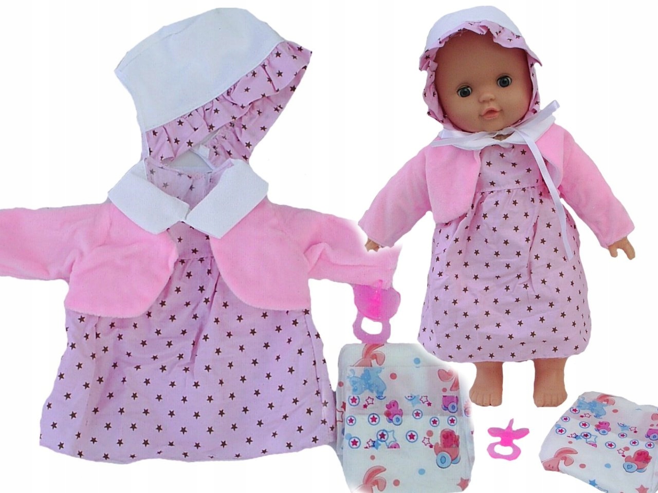 

Ubranko Dla Lalki, Śpioszki, Spodenki, Ubranka