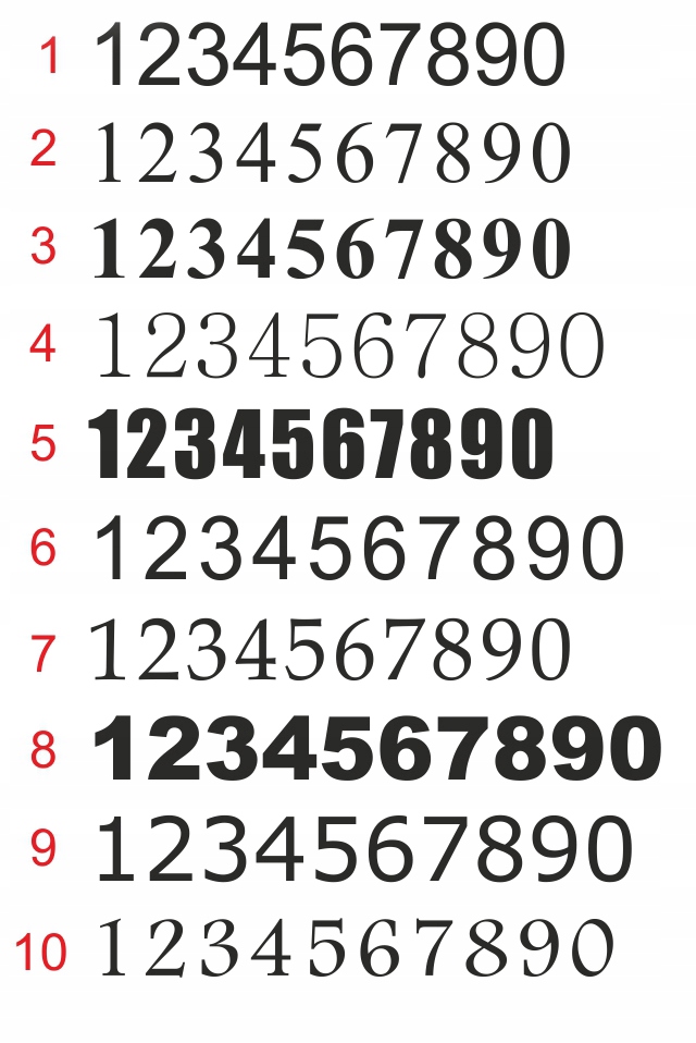 ELEGANCKI NOWOCZESNY NUMEREK NA DDRZWI EAN (GTIN) 5905488427699