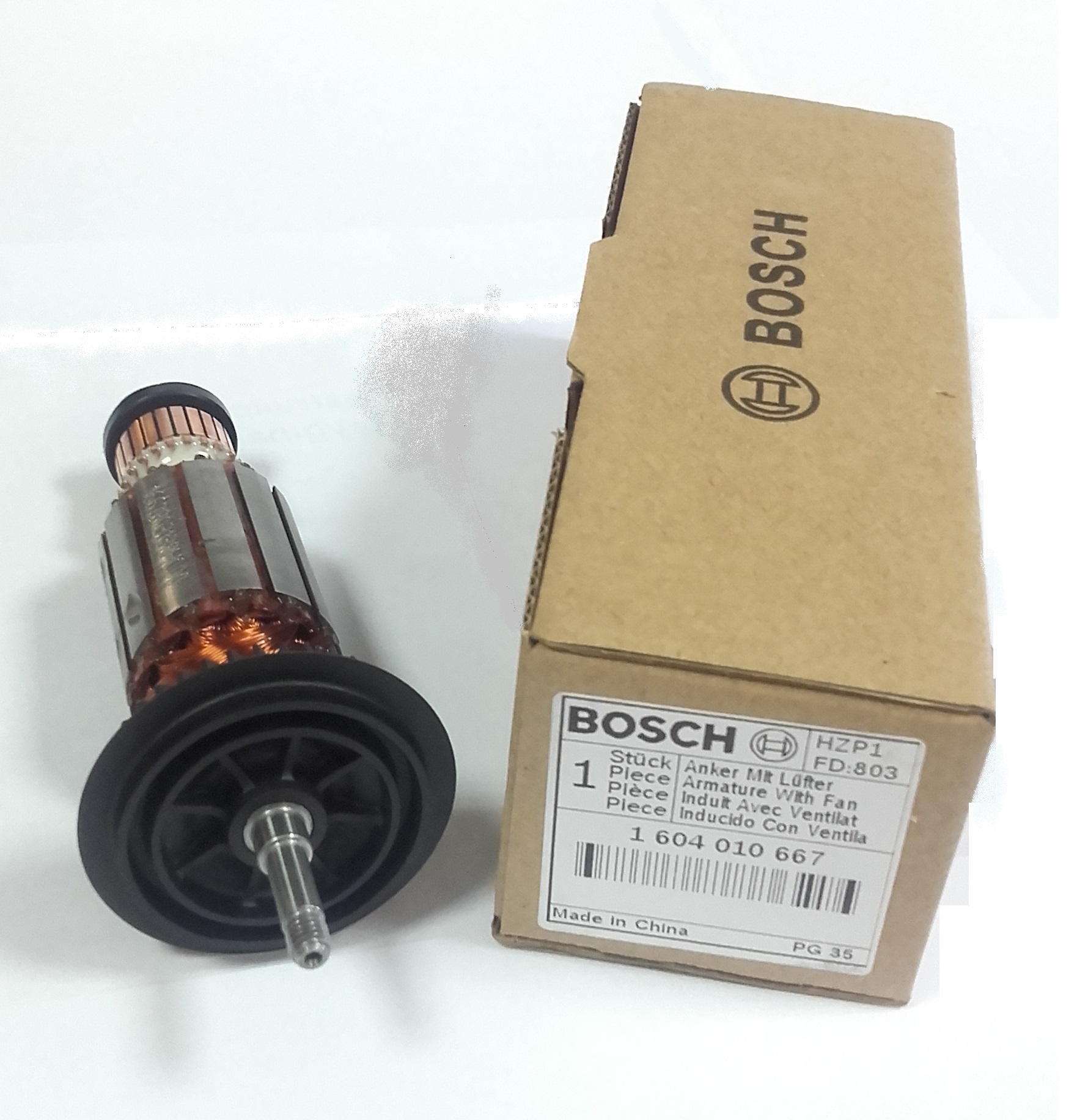 Obežné koleso Bosch pre GWS850CE 1604010667 nové originálne EAN (GTIN) 4059952042671