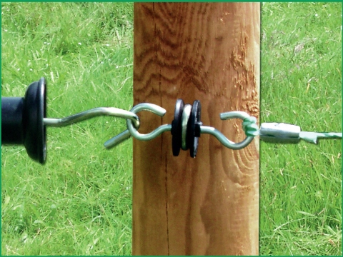 IZOLATOR BRAMOWY ISOBAR WKRĘCANY W DREWNO PASTUCH Kod producenta Izolator bramowy Isobar