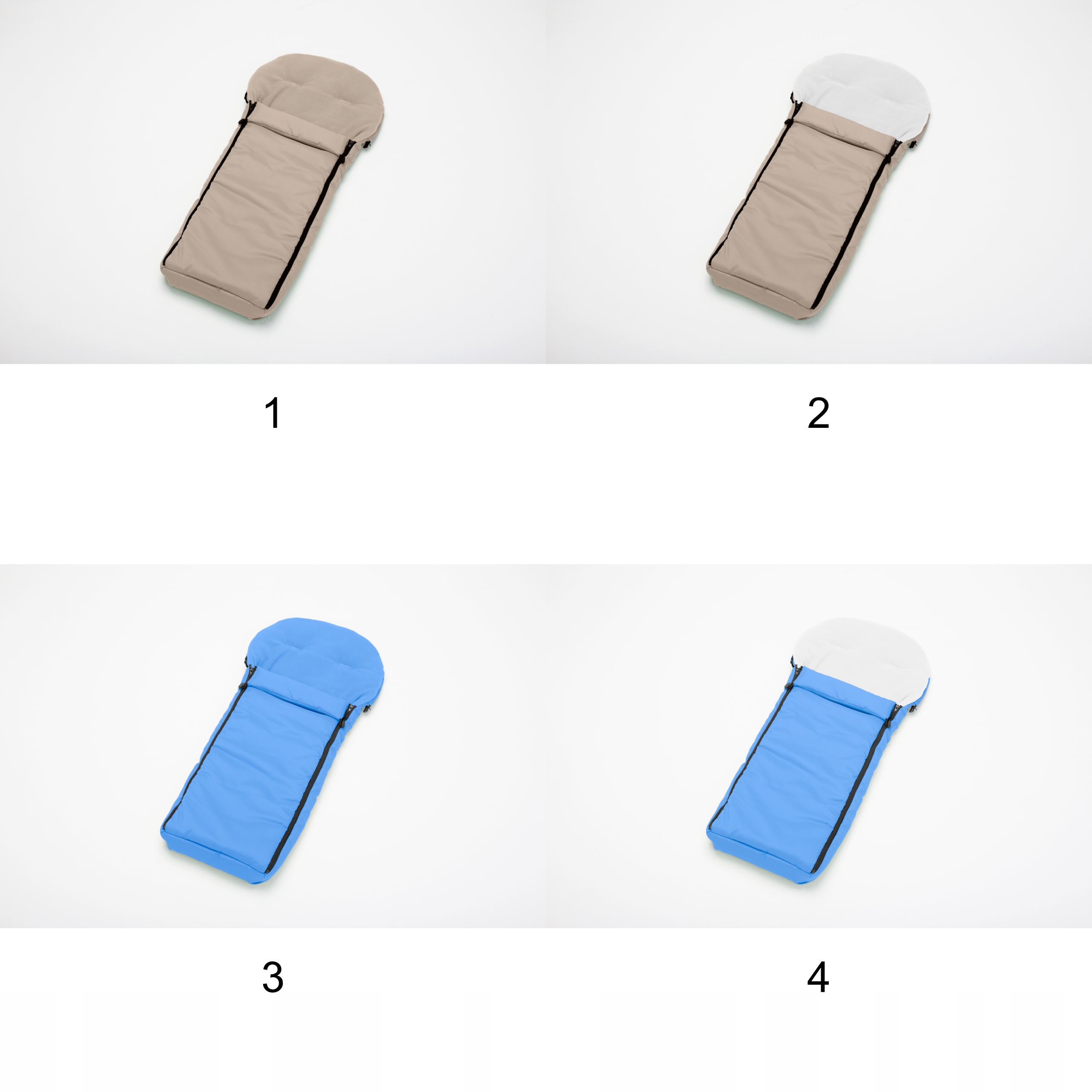 ŚPIWORKI POLAR-54KOLORY -PODWÓJNIE OCIEPLANE 100cm Marka Inna marka