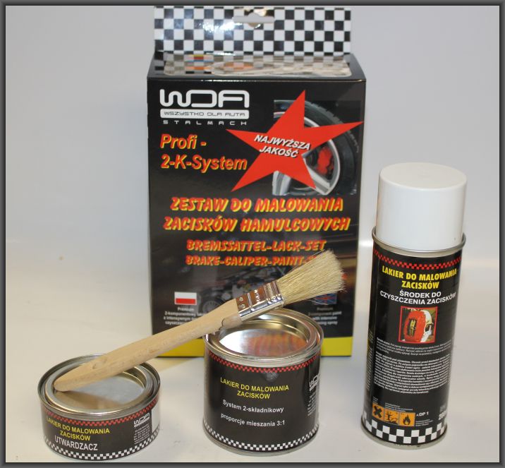 ZESTAW DO MALOWANIA ZACISKÓW BMW M POWER LAKIER Rodzaj akrylowe