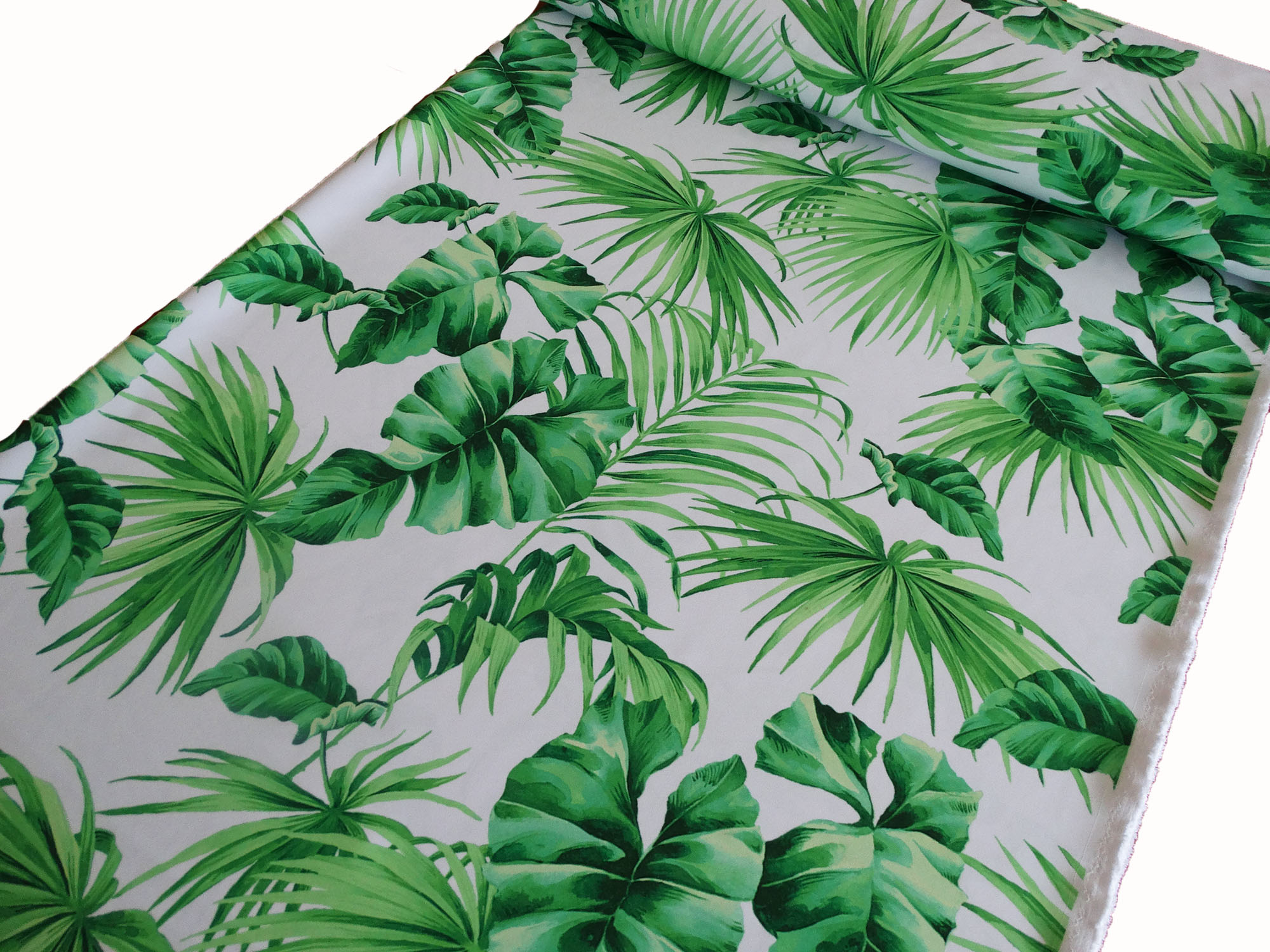 

Mg Tk zasłonowa Palma Liście Monstera Zielony R04