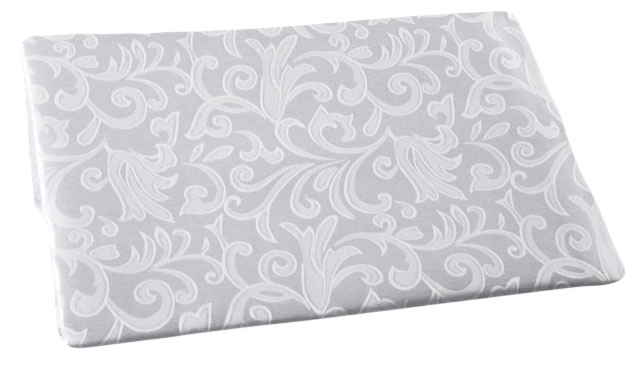 OBRUS PLAMOODPORNY 110x160cm biały, ecru ŚLICZNY!!