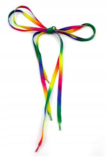 

Sznurowadła w kolorach tęczy Lgbt