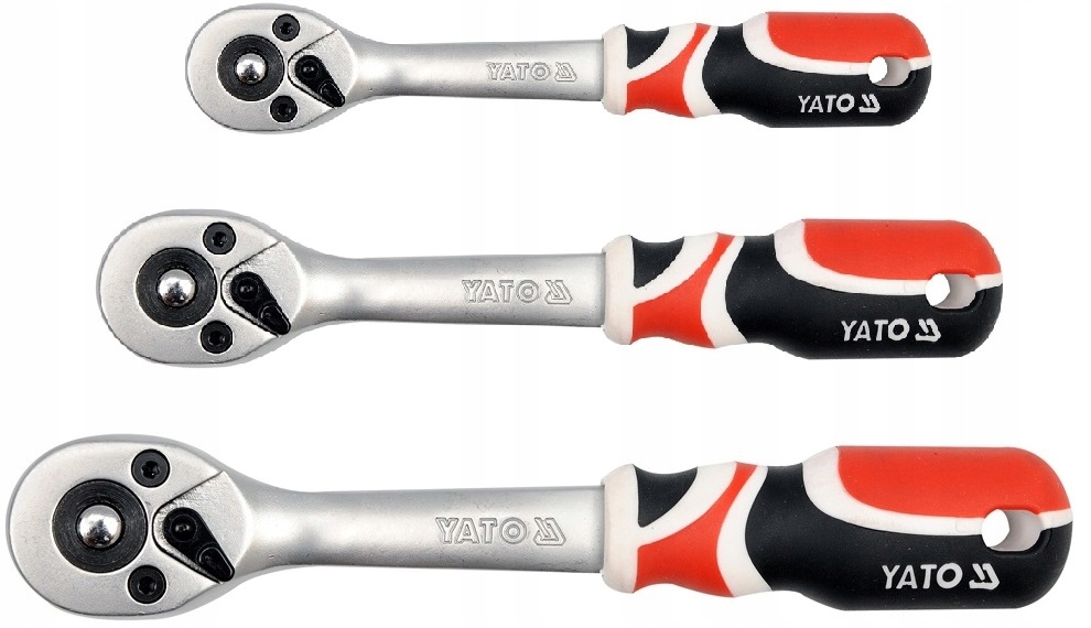 ZESTAW GRZECHOTKA 3 SZTUK 1 4 3 8 1 2 YATO YT 0732