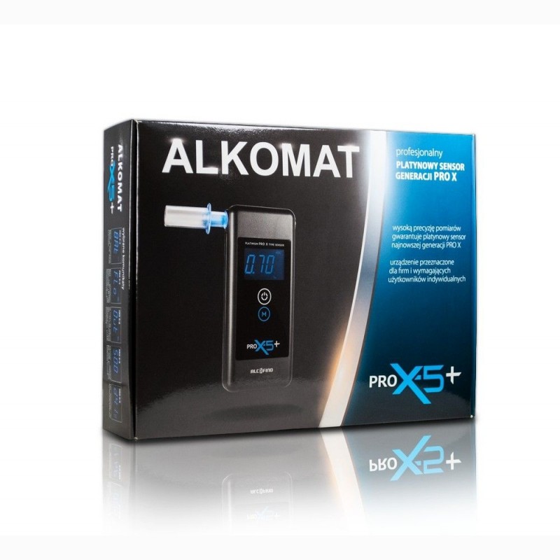 Alkomat AlcoFind PRO X 5 Kalibracje Latarka Brand AlcoFind