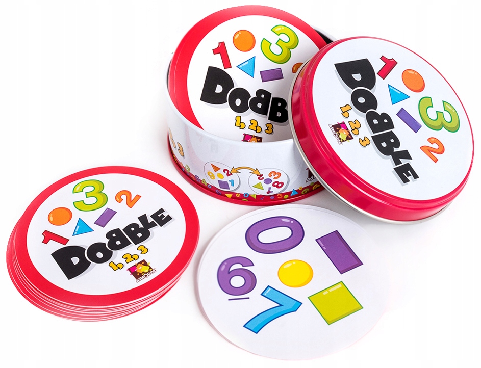 GRA DOBBLE 1 2 3 REBEL Wiek gracza 3-4 lata 5-7 lat 8-11 lat