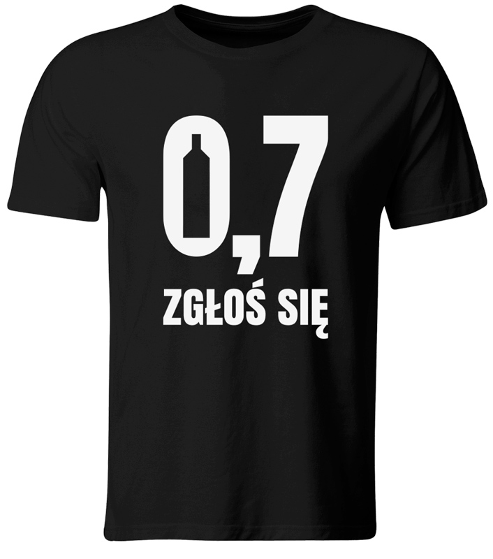 

Koszulka 0,7 Zgłoś Się Parodia Serialu Roz. S-xxl