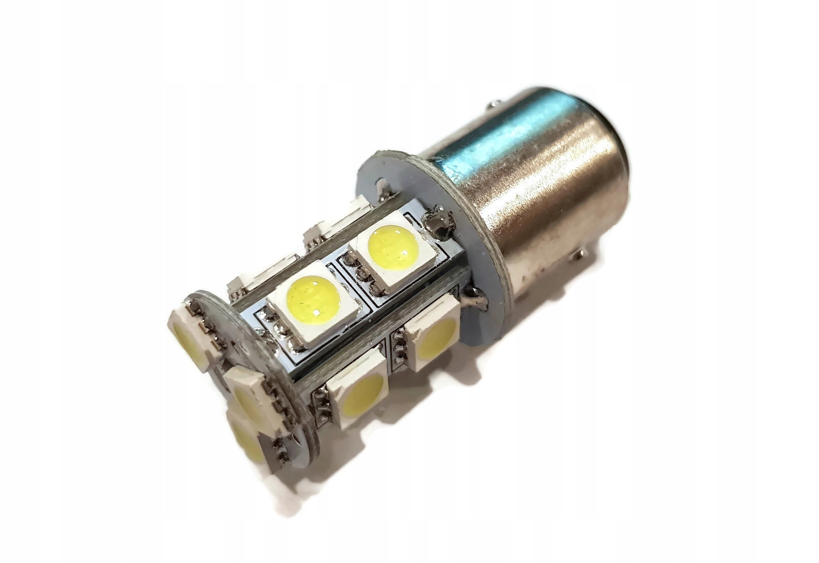 

Żarówka 13 Led 5050 Smd BAY15d 1157 P21/5W Biała