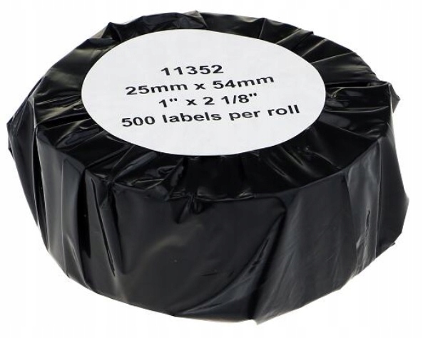 

Etykiety Do Dymo 11352 Termiczne 25x54mm 500szt.