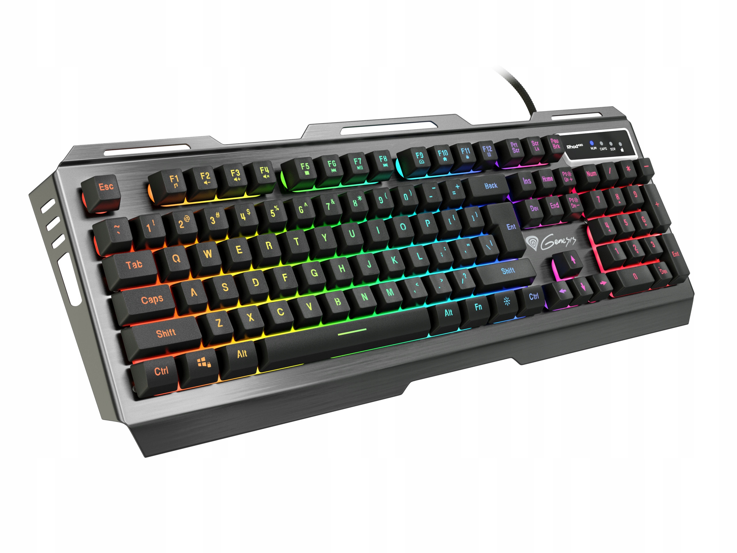 

Klawiatura podświetlana Rgb Led dla gracza gaming
