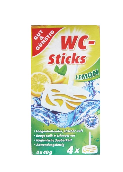 

G&g Niemieckie kostki żelowe do Wc cytrynowy