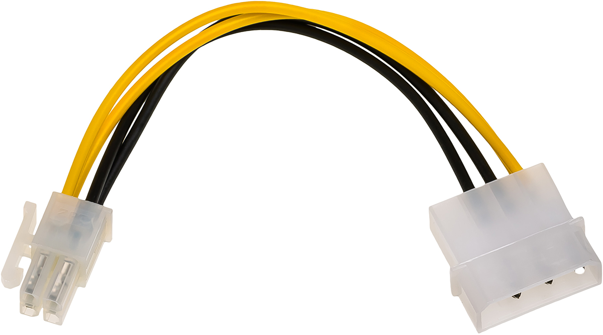

Adapter Przejściówka Zasilania z Molex na P4 4-PIN