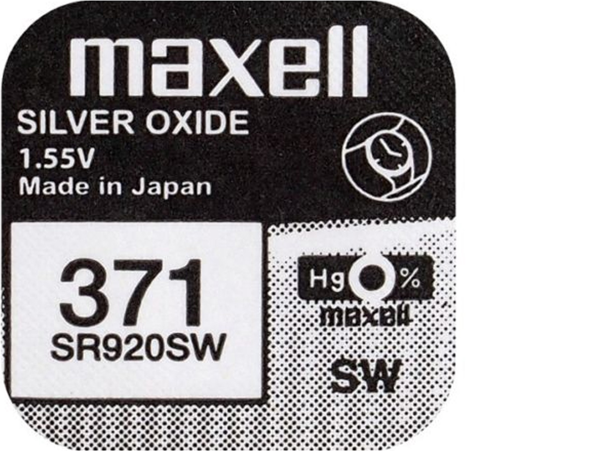 

3x Bateria Srebrowa Maxell Sr 920 Sw 371 SR69 V537