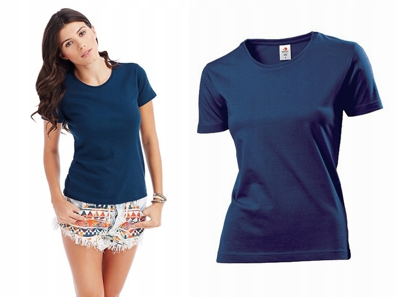 

6kol. Damska Koszulka Stedman Comfort T-shirt r. S