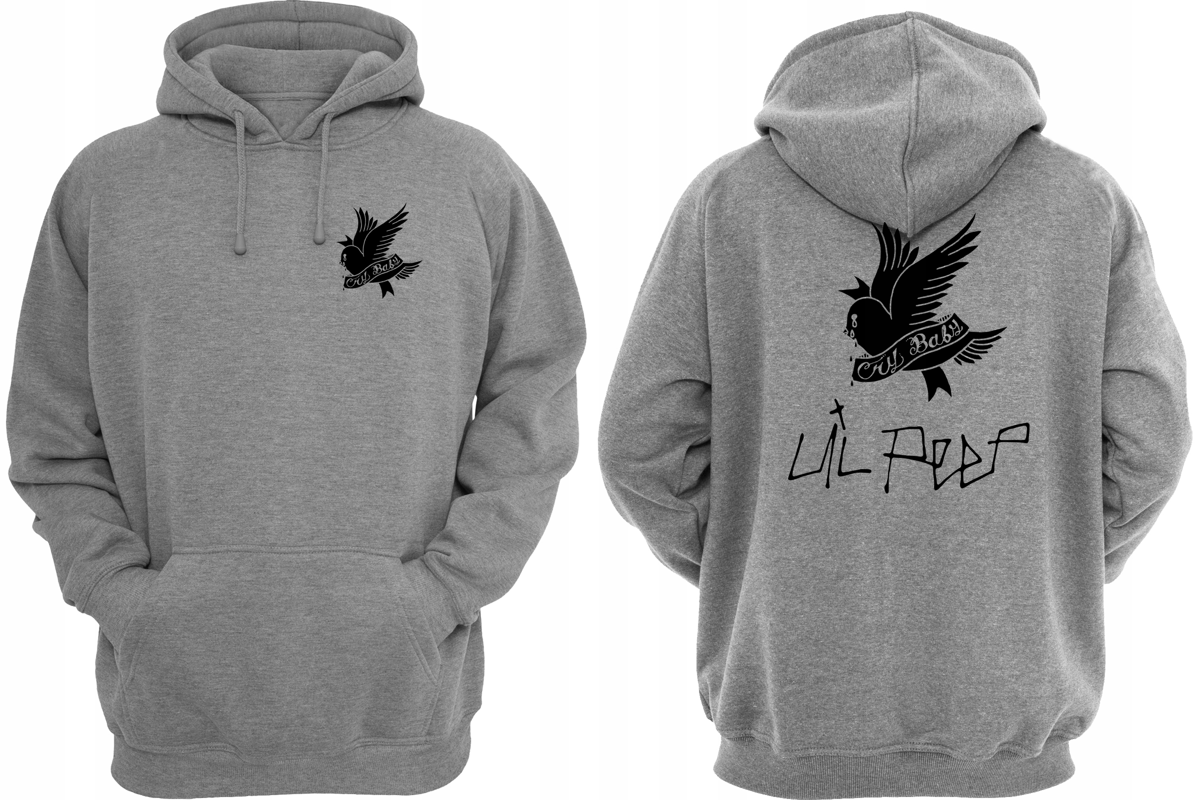 

LIL Peep bluza z kapturem Cry Baby damska r. S