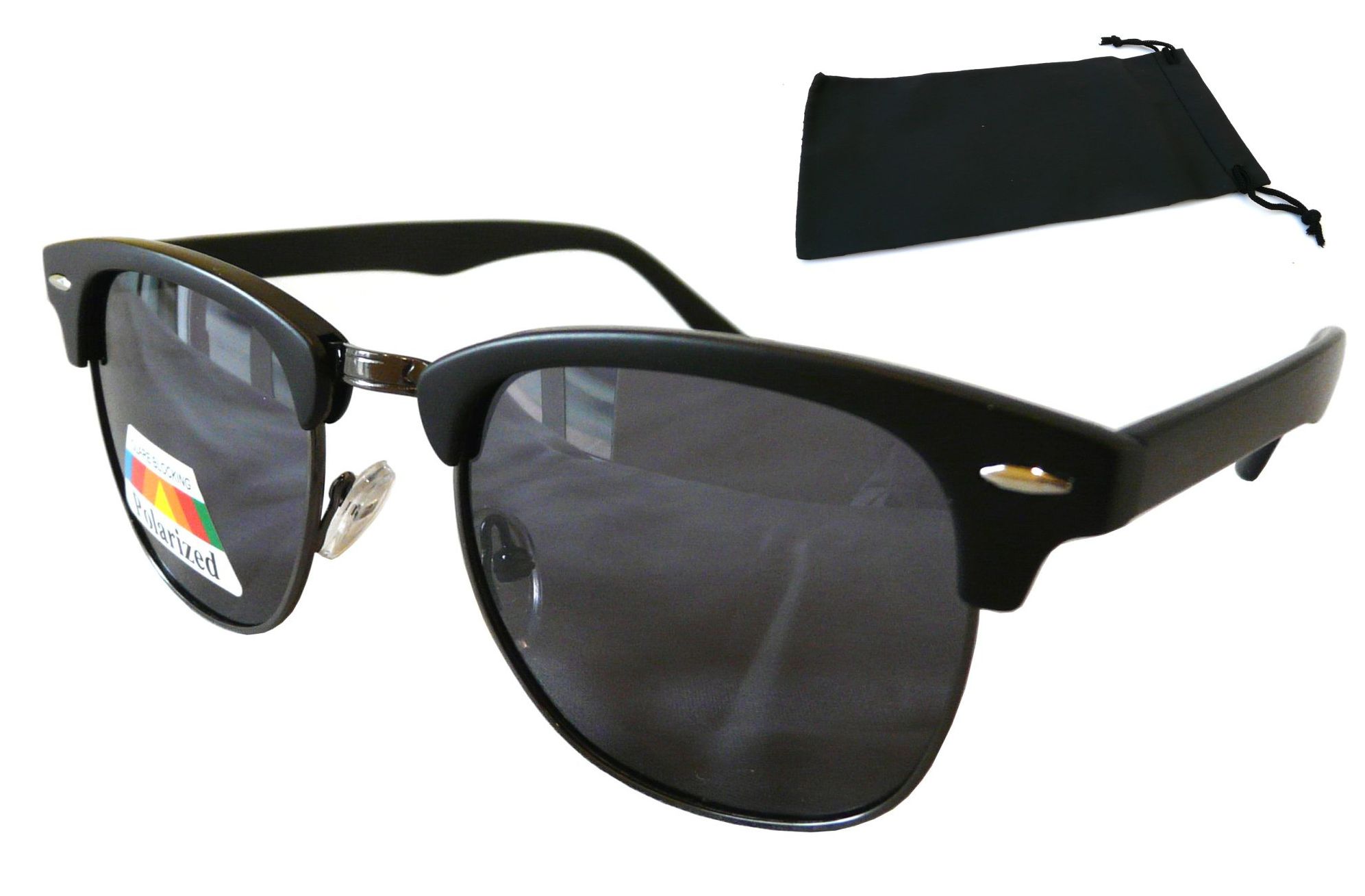 

Okulary Polaryzacyjne Czarne Filtr UV400 Clubmaste