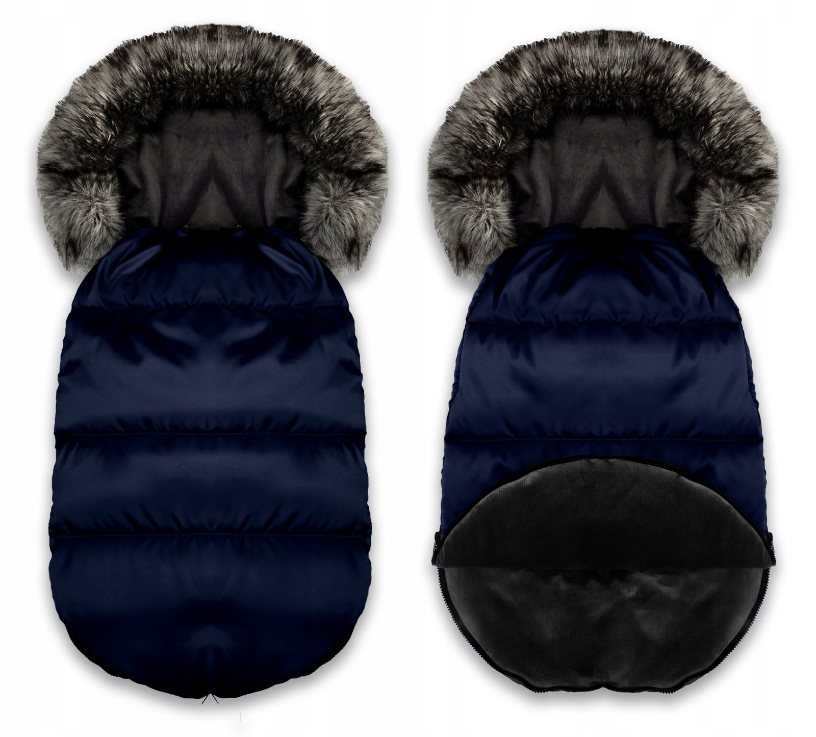 KiziaMizia ŚPIWOREK DO WÓZKA GONDOL SANKI ZIMA 4w1