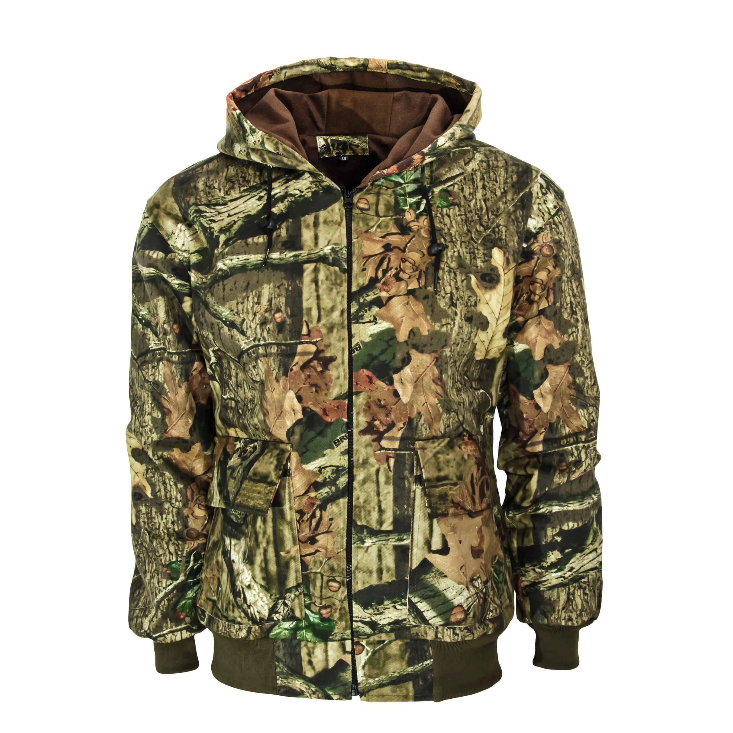 Kurtka myśliwska, wędkarska kamuflaż leśny ,przejściowa 3XL