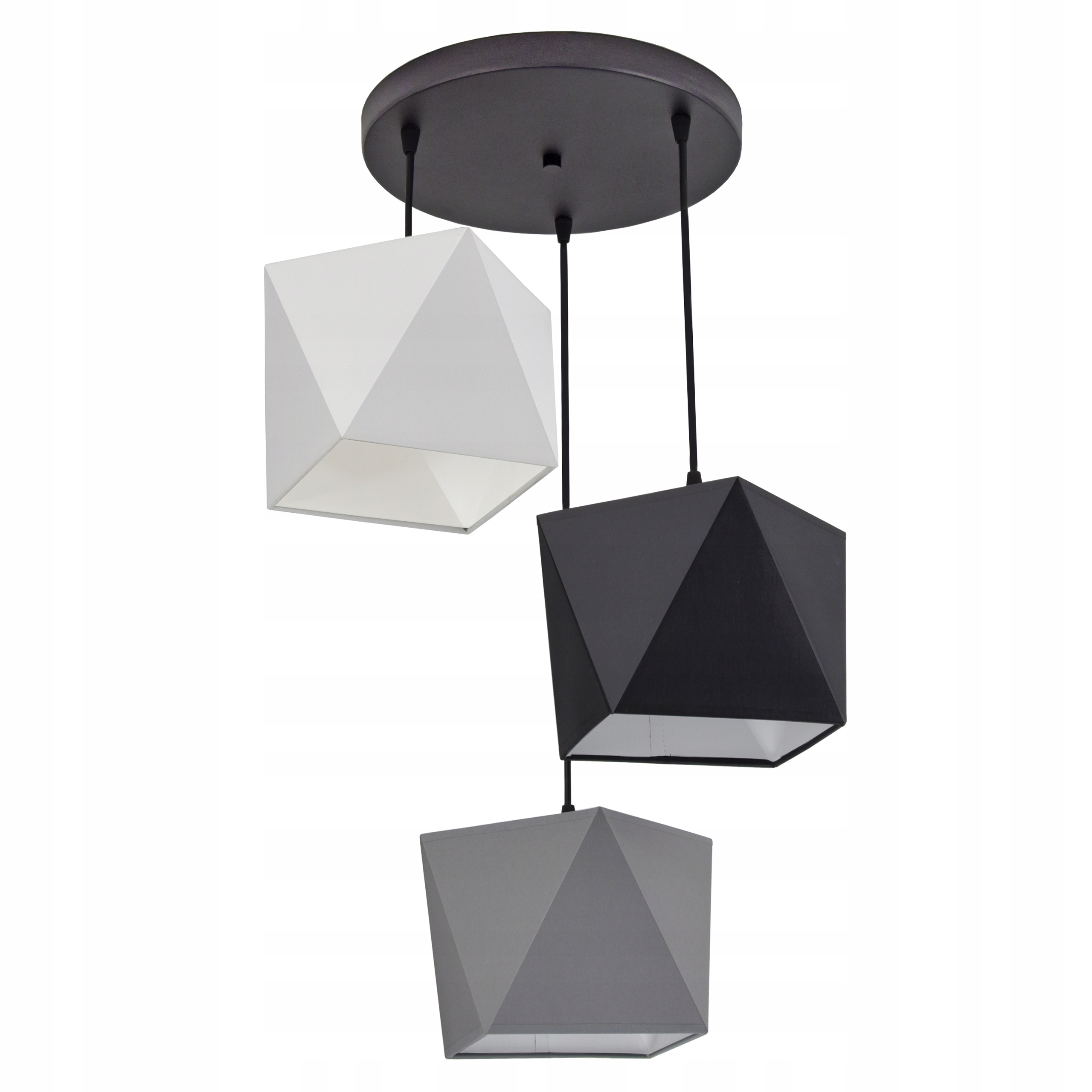 

Lampa Wisząca Sufitowa Żyrandol Diament Led 299-E3