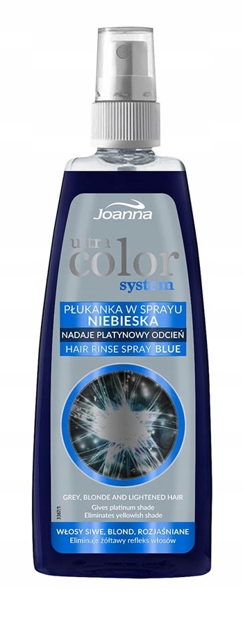 

Joanna Niebieska Płukanaka Do Włosów W Sprayu