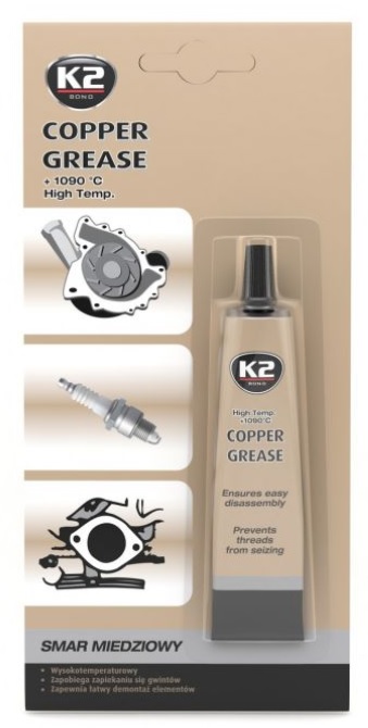 

K2 Smar miedziowy Copper Grease 20g +1090 stopni C