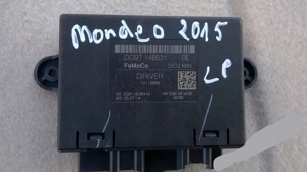 FORD MONDEO MK5 15R MODUL DRZWI L P DG9T 14B531 DE
