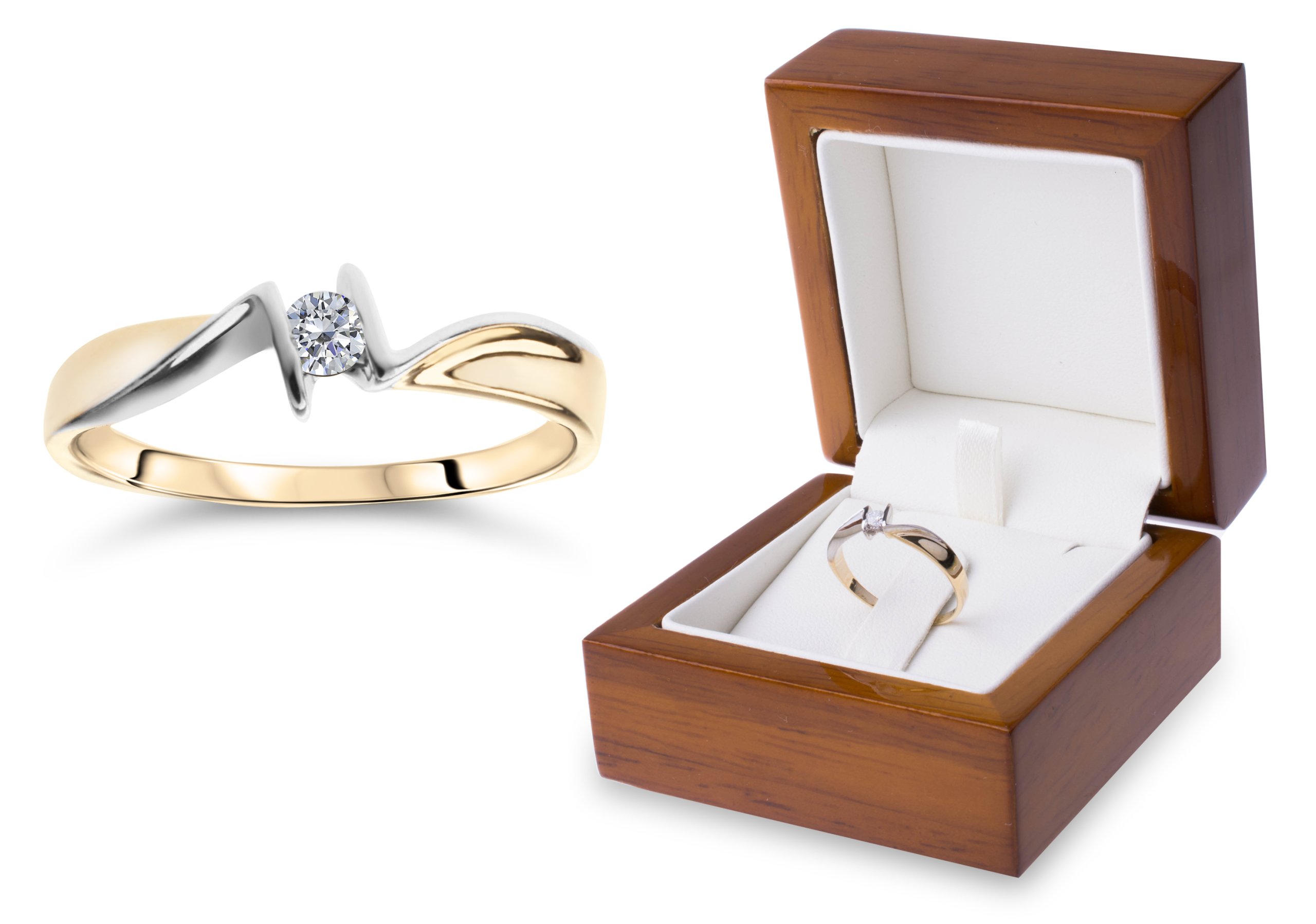 Zlatý Prstýnek 585 HN82 Velikost: 18