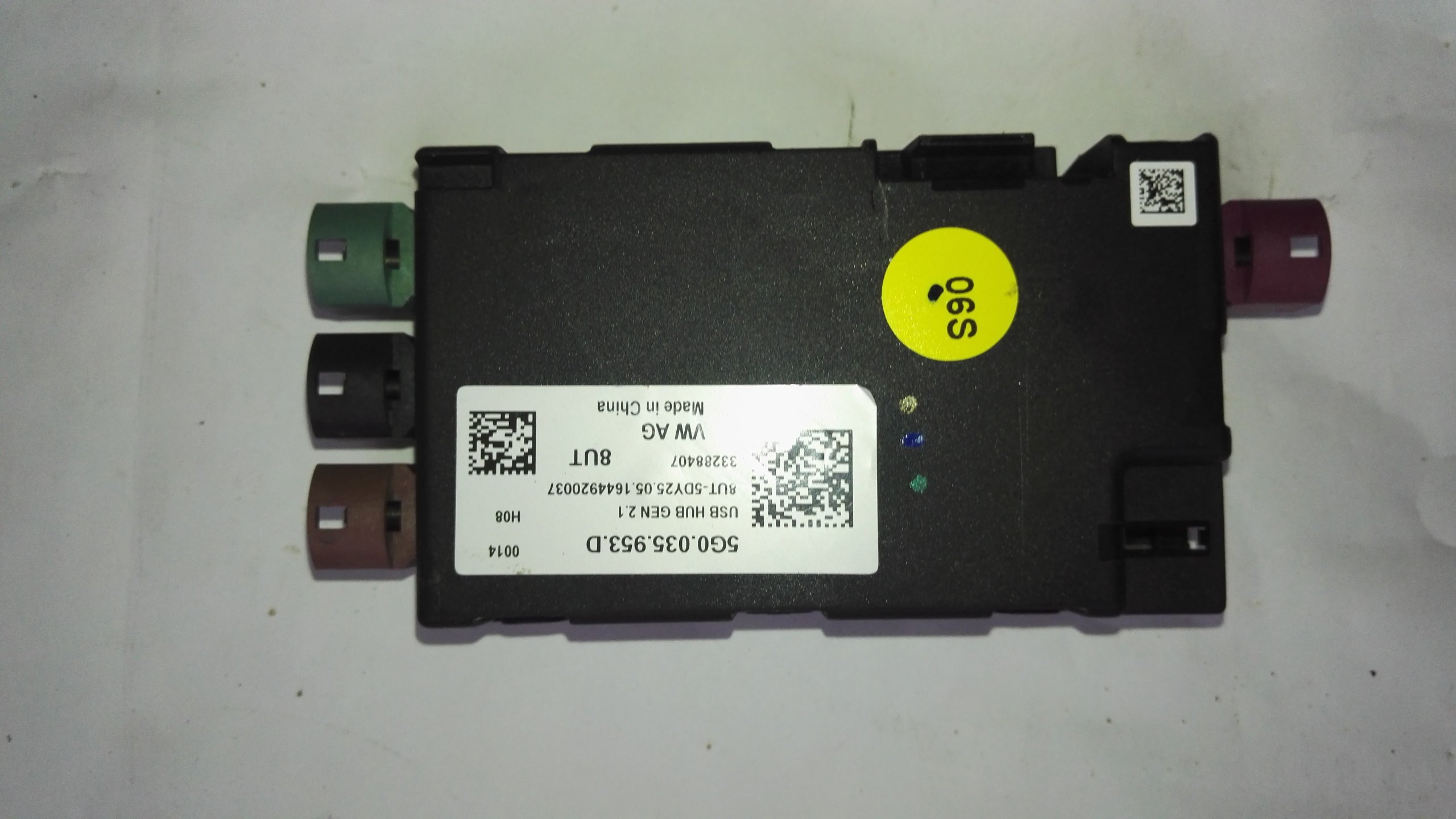 VW TIGUAN 5NA 2016R USB АНТЕННА 5G0035953D