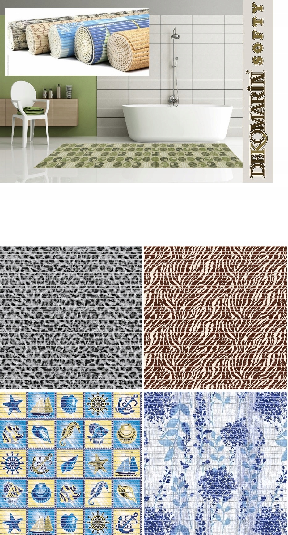 MATA DO ŁAZIENKOWA NA METRY SYMPATEX 45 WZORÓW EAN (GTIN) 4014400914252