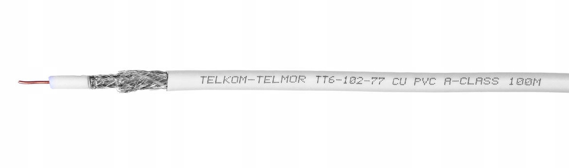 

Kabel Koncentryczny Telmor TT6-102-77 Cu Trishield