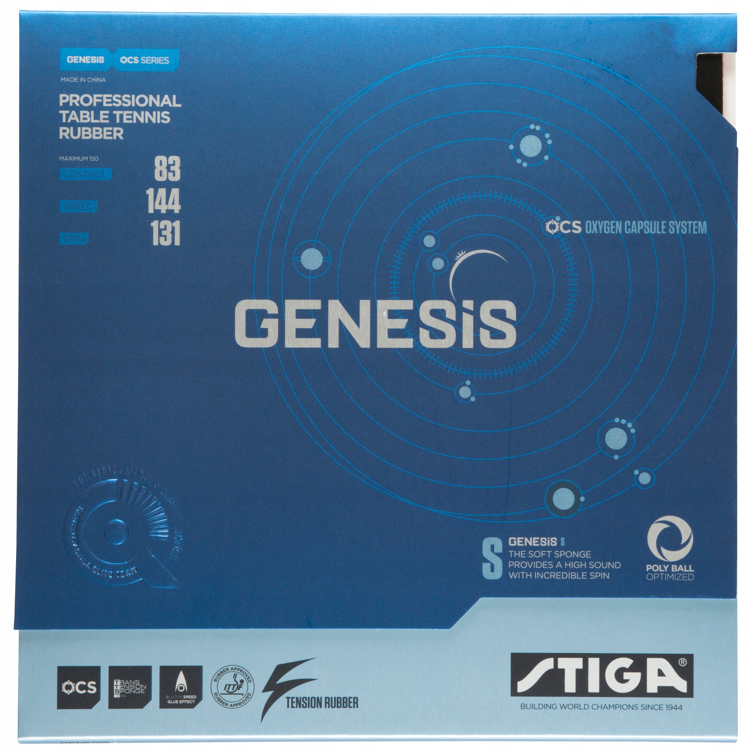 Obklad Stiga Genesis S 2,0 mm černý